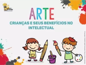 Arte para crianças e seus benefícios